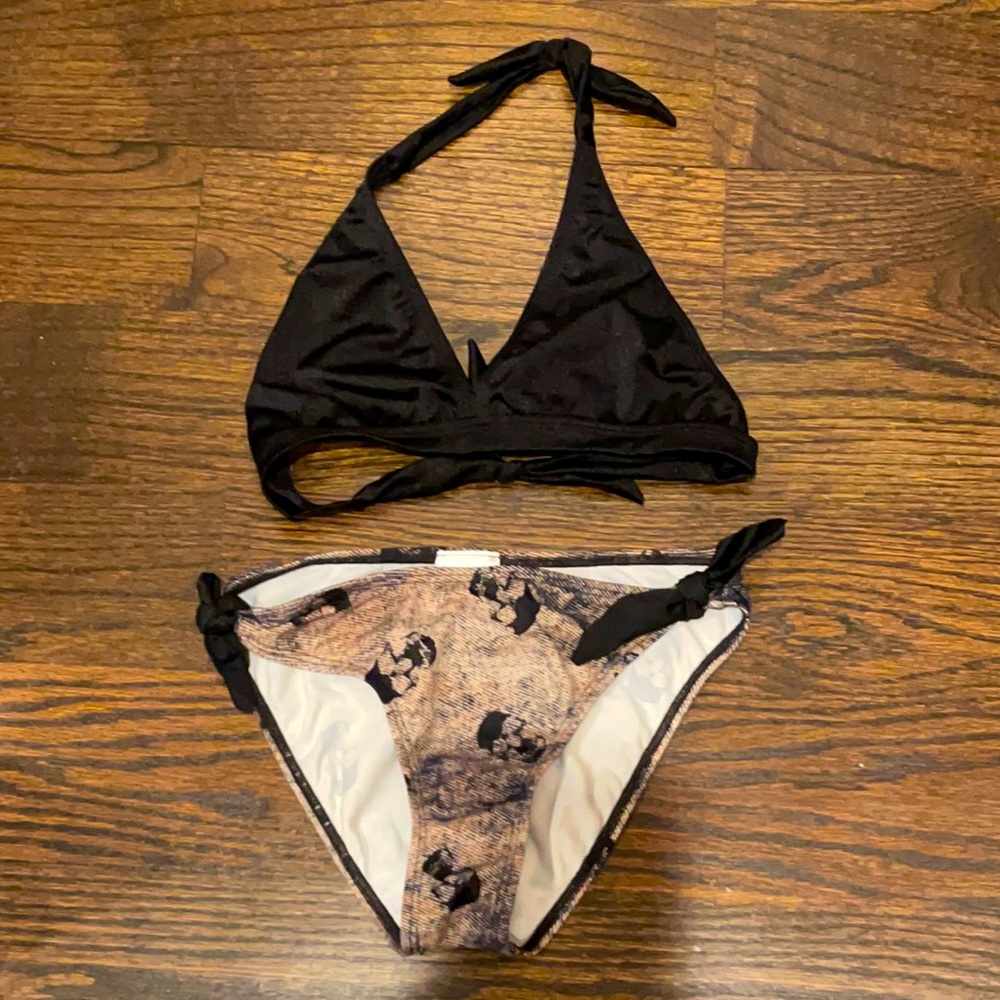 Random Hearts bikini size 12 NWOT